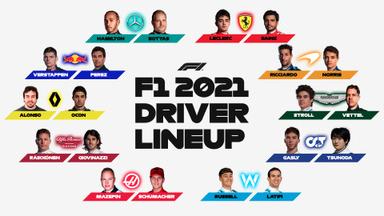Collection! F1 driver lineups for 2021